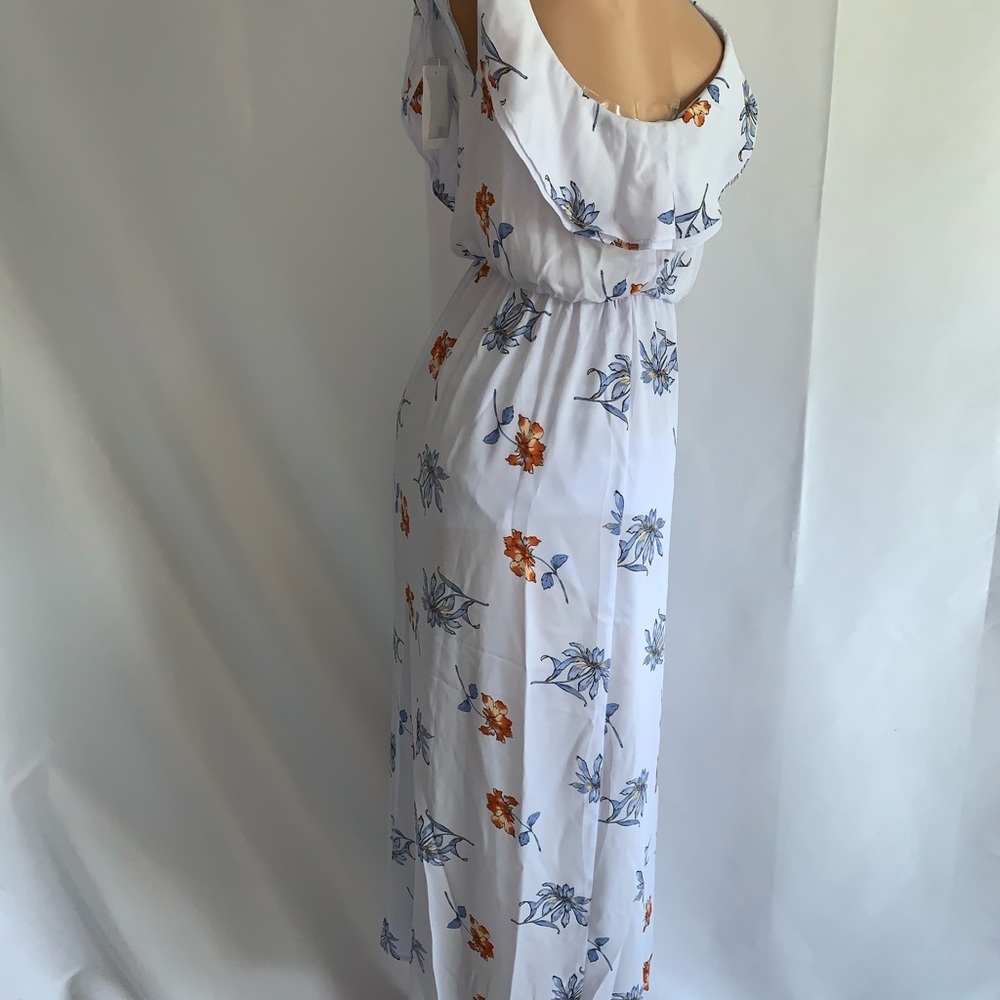 Lush Ruffled Maxi Dress - Picture 4 of 6